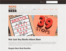 Tablet Screenshot of booksaboutbeer.com
